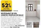 Promo REVÊTEMENT DE SOL CORETEC PROPLUS 50 DALLE à 52,75 € dans le catalogue Tout Faire à Six-Fours-les-Plages