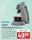 Philips Senseo Kaffeeautomat HD6553/70 im Angebot bei famila Nordost in Gifhorn Philips Senseo Kaffeeautomat HD6553/70 Angebote bei famila Nordost Gifhorn für 49,99 €