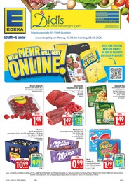 EDEKA Prospekt für Sennfeld mit 40 Seiten EDEKA Prospekt "Wir lieben Lebensmittel!" für Sennfeld, 40 Seiten, 03.08.2026 - 08.08.2026