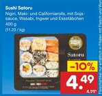 Sushi Satoru im Angebot bei Netto Marken-Discount in Wolfenbüttel Sushi Satoru Angebote bei Netto Marken-Discount Wolfenbüttel für 4,49 €