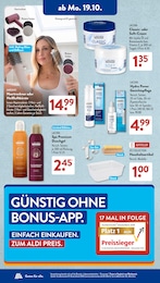 Gesichtspflege im ALDI SÜD Prospekt "Gutes für Alle." auf Seite 15