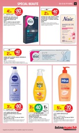 Promos Epilation dans le catalogue "80% REMBOURSÉS EN BONS D'ACHAT SUR LE RAYON BEAUTÉ" de Intermarché Hyper Epilation en promo dans le catalogue Intermarché Hyper à la page 15