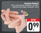 EDEKA Westhausen - Hausmacher Bratwurst Angebot im Prospekt Hausmacher Bratwurst bei EDEKA im Westhausen Prospekt für 0,99 €