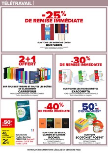 Promo Ramette Papier dans le catalogue Carrefour du moment à la page 86