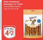 Hundesnack Kaustange Angebote von Dokas bei GLOBUS Rostock für 4,29 €