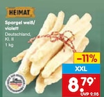 Spargel weiß/violett Angebote von Heimat bei Netto Marken-Discount Troisdorf für 8,79 €