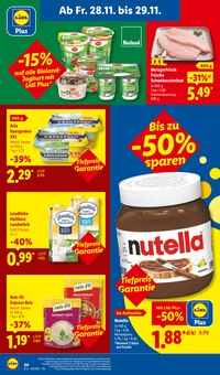 Joghurt im aktuellen Lidl Prospekt (Heilbronn) Joghurt im Lidl Prospekt "LIDL LOHNT SICH" mit 30 Seiten (Heilbronn)