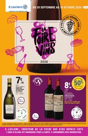 Catalogue E.Leclerc à Metz cette semaine, valable du 26/09/2026 au 10/10/2026 Prospectus E.Leclerc à Metz, "LA FOiRE AUX ViNS", 84 pages de promos valables du 26/09/2026 au 10/10/2026