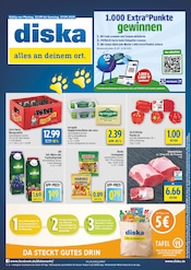 Aktueller diska Discounter Prospekt in Mühlhausen und Umgebung, "alles an deinem ort." mit 12 Seiten, 22.09.2025 - 27.09.2025