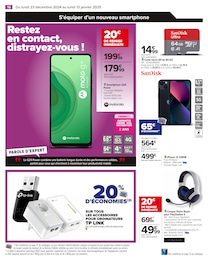 Offre Téléphone Portable dans le catalogue Carrefour du moment à la page 20