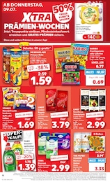Süßigkeiten im Kaufland Prospekt Hier bin ich richtig auf S. 10
