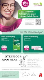 Aktueller mea - meine apotheke Apotheken Prospekt in Glienicke und Umgebung, "Unsere August-Angebote" mit 4 Seiten, 01.08.2025 - 31.08.2025