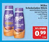 Schokoladen Milch im Angebot bei Marktkauf in Görlitz Schokoladen Milch Angebote von Milka bei Marktkauf Görlitz für 0,99 €
