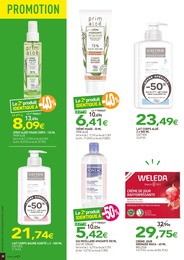 Prix et réduction Lait Hydratant dans le prospectus NaturéO en cours Offre Lait Hydratant dans le catalogue NaturéO du moment à la page 20