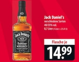 Aktuelles Tennessee Whiskey Angebot bei famila Nordost in Stralsund ab 14,99 €