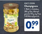 Champignons von King's Crown im aktuellen ALDI SÜD Prospekt für 0,99 €