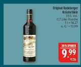Kräuterlikör im Angebot bei Marktkauf in Görlitz Kräuterlikör Angebote von Original Radeberger bei Marktkauf Görlitz für 9,99 €