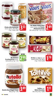 Nutella im EDEKA Prospekt "Aktuelle Angebote" mit 43 Seiten (Lörrach)