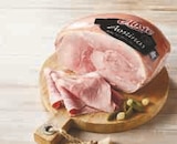 Promo Jambon cuit avec son os Aostinos nature ou fumé à 13,50 € dans le catalogue Super U à Saint-Hippolyte-du-Fort