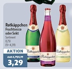 Fruchtsecco im Angebot bei aktiv & irma in Oldenburg Fruchtsecco Angebote von Rotkäppchen bei aktiv & irma Oldenburg für 3,29 €