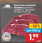 Bayerisches Jungbullen-Roastbeef Angebote von GUT PONHOLZ bei Netto Marken-Discount Schwäbisch Gmünd für 1,99 €