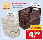Mini Klappboxen 3er Set im Angebot bei Netto Marken-Discount in Magdeburg Mini Klappboxen 3er Set Angebote von Dekor bei Netto Marken-Discount Magdeburg für 4,99 €