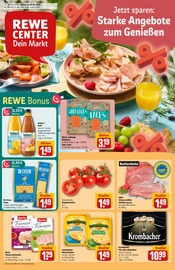 REWE Supermarkt Prospekt der aktuellen Woche mit 36 Seiten, gültig von 18.05.2026 bis 23.05.2026, in Zülpich und Umgebung Aktueller REWE Supermarkt Prospekt in Zülpich und Umgebung, "Dein Markt" mit 36 Seiten, 18.05.2026 - 23.05.2026