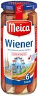 Wiener Würstchen im Angebot bei REWE in Menden Wiener Würstchen Angebote von Meica bei REWE Menden für 3,44 €
