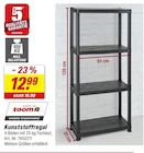 Kunststoffregal von toom im aktuellen toom Baumarkt Prospekt für 12,99 €