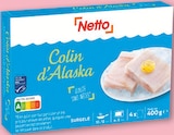 Tranches de Colin d'Alaska Surgelés MSC X4 - Netto dans le catalogue Netto
