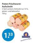 Aufschnitt im V-Markt Prospekt Puten-Frischwurst-Aufschnitt von Höhenrainer im aktuellen V-Markt Prospekt für 1,33 €