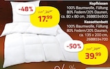 Kopfkissen oder Kassettenbett Angebote bei ROLLER Weimar für 17,99 €