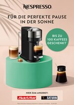 Nespresso Prospekt für Halle mit 7 Seiten Nespresso Prospekt für Halle: "Für die perfekte Pause in der Sonne", 7 Seiten, 17.06.2021 - 11.07.2021