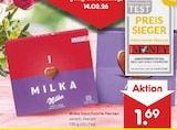 hauchzarte Herzen Angebote von Milka bei Netto Marken-Discount Mönchengladbach für 1,69 €