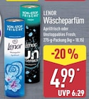 Wäscheparfüm Aprilfrisch Angebote von Lenor bei ALDI Nord Coesfeld für 4,99 €