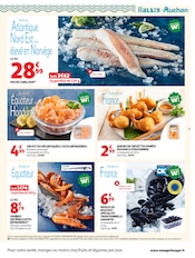 Promos Moules dans le catalogue "LES HALLES" de Auchan Supermarché Moules en promo dans le catalogue Auchan Supermarché à la page 5