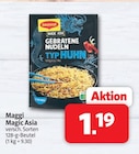 Aktuelle Nudeln Angebote bei Markant Nordwest in Osnabrück Aktuelles Magic Asia Gebratene Nudeln Typ Huhn Angebot bei Markant Nordwest in Osnabrück ab 1,19 €