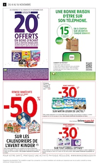 Prospectus Intermarché Contact de la semaine "EN GROS C'EST MOINS CHER" avec 2 pages, valide du 04/11/2025 au 16/11/2025 pour Sauviat-sur-Vige et alentours