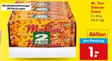 Erdnuss-Snack von Mr. Tom für 1,00 € bei Netto Marken-Discount im Angebot Erdnuss-Snack von Mr. Tom im aktuellen Netto Marken-Discount Prospekt