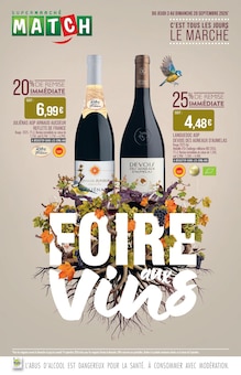 Catalogue Supermarchés Match, 03/09/2026 - 20/09/2026, C'EST TOUS LES JOURS LE MARCHÉ, 28 pages Prospectus Supermarchés Match en cours, "C'EST TOUS LES JOURS LE MARCHÉ", 28 pages