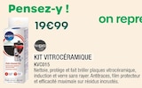 Kit vitrocéramique - Wpro en promo chez Extra Kit vitrocéramique - Wpro dans le catalogue Extra