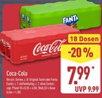 Original Taste im Angebot bei ALDI Nord in Quedlinburg Original Taste Angebote von Coca-Cola bei ALDI Nord Quedlinburg für 7,99 €