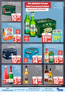 Bier im EDEKA Prospekt "Top Angebote" mit 30 Seiten (Rostock)