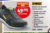Promo Baskets de sécurité Lennox noires à 49,99 € dans le catalogue Screwfix à Wasquehal