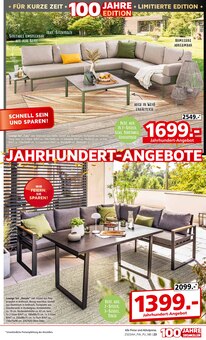 Sofa im Segmüller Prospekt "Gartenmöbel Saisoneröffnung" mit 24 Seiten (Fürth)