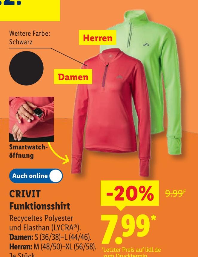 Funktionsshirt Herren