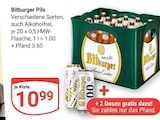 Pils Angebote von Bitburger bei GLOBUS Kerpen für 10,99 €