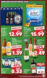 Kaufland Bier im Prospekt 