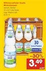 Mineralwasser bei Netto Marken-Discount im Prospekt "" für 3,49 €