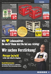 Aktueller EDEKA Prospekt mit Warsteiner, "Aktuelle Angebote", Seite 19